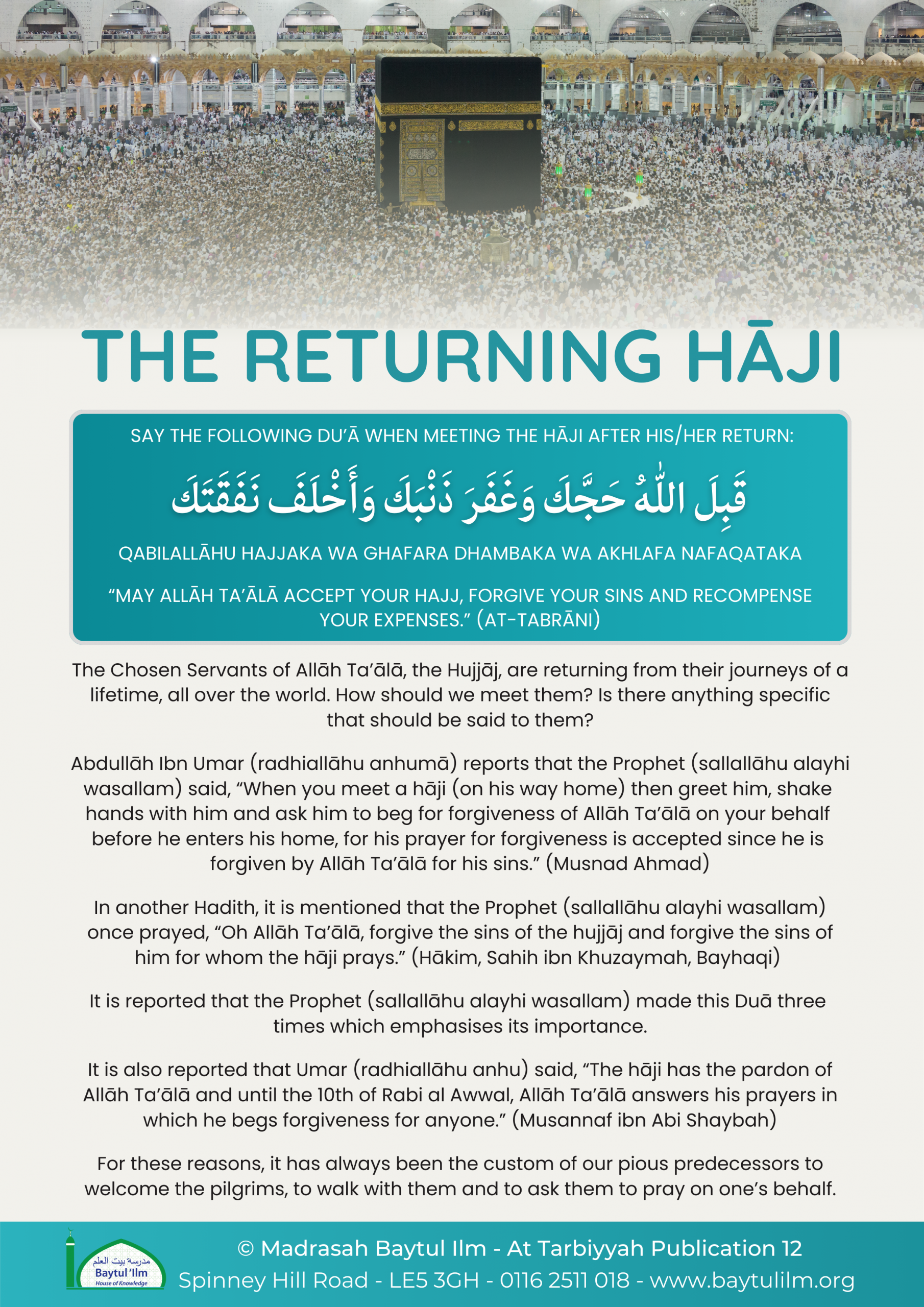 The Returning Haji