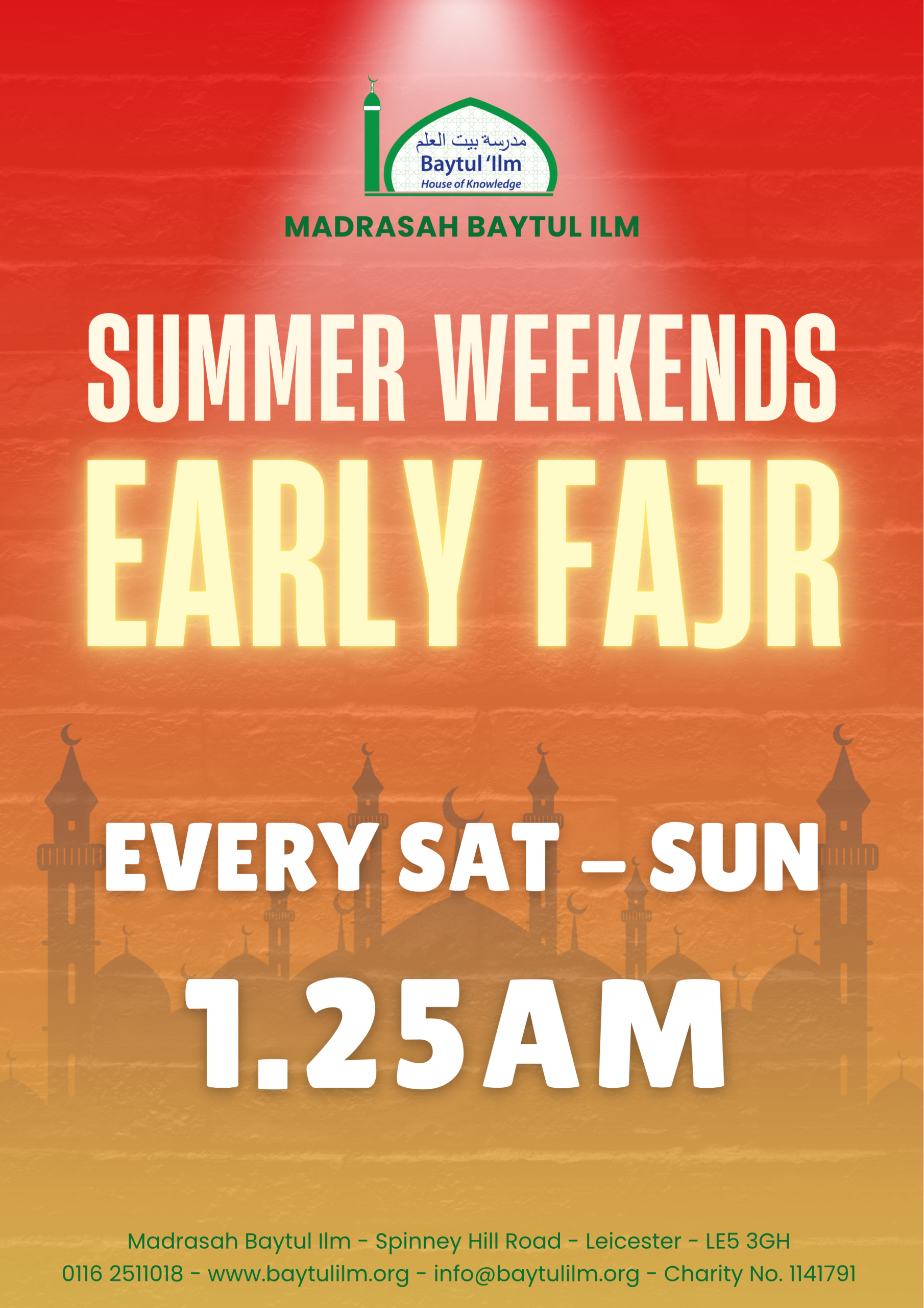 Early Fajr